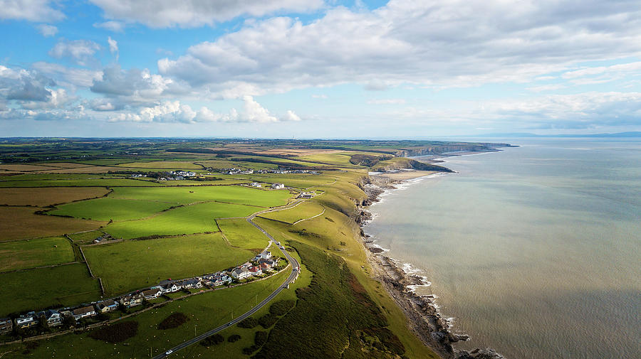 Coastal View Of Ogmore By Sea Photograph By R L Macleod - Pixels