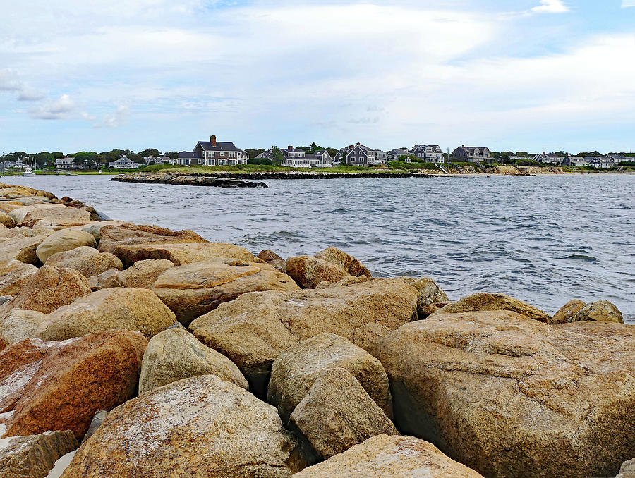 Coastal Village Across the Jetty Photograph by Sharon Williams Eng ...