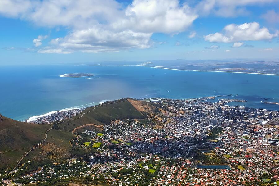 Coastal Vista Cape Towns Aerial Perspective Photograph by Travel Essayist Coastal Vista Cape Towns Aerial Perspective Photograph by Travel Essayist