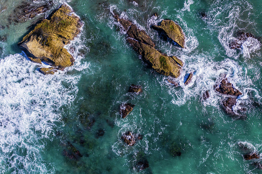 Coastal waves Photograph by Diamond Block Studios | Fine Art America