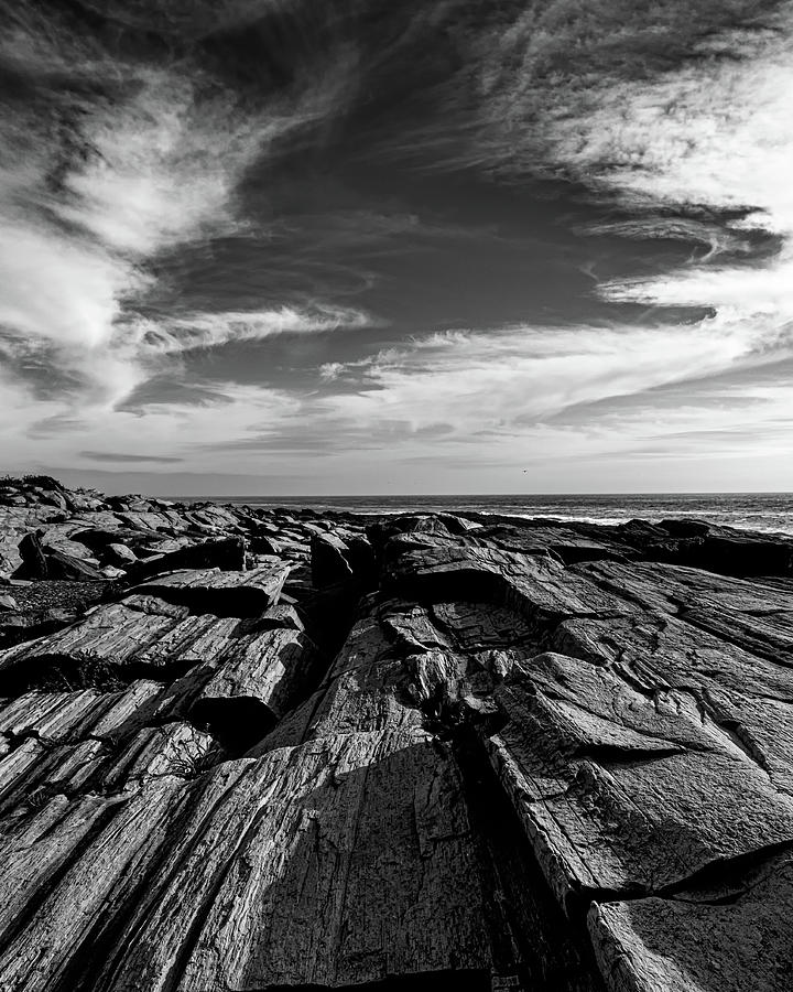 Coastline, Cape Elizabeth Photograph by Joseph Smith