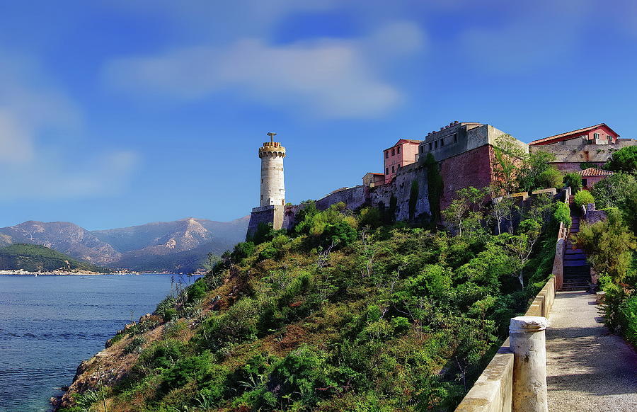 Coastline of Portoferraio by Anthony Dezenzio Coastline of Portoferraio by Anthony Dezenzio