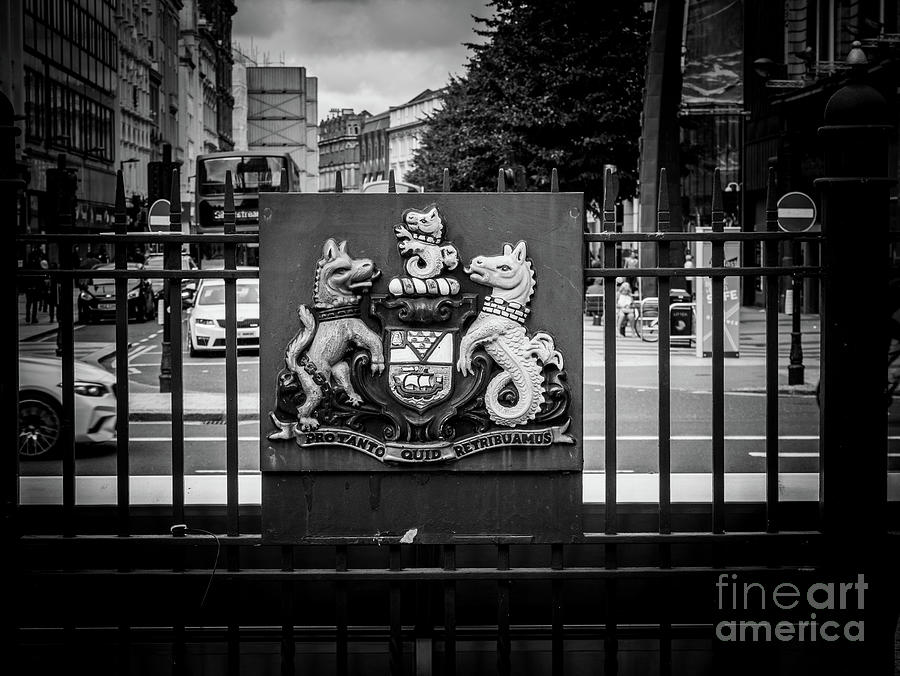 Coat of Arms, Belfast City Photograph by Jim Orr Coat of Arms, Belfast City Photograph by Jim Orr