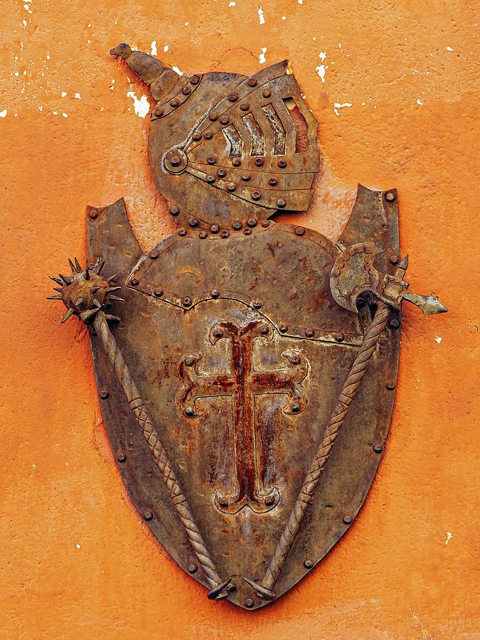 Coat Of Arms In San Miguel De Allende Photograph