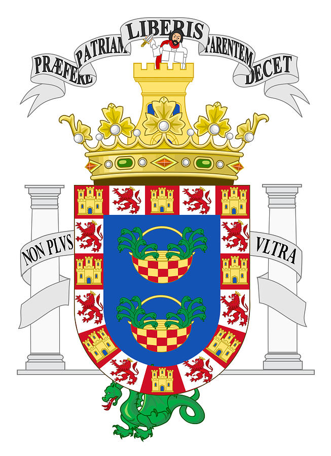 Coat of Arms of Autonomous City of Melilla Digital Art by A Z - Fine ...