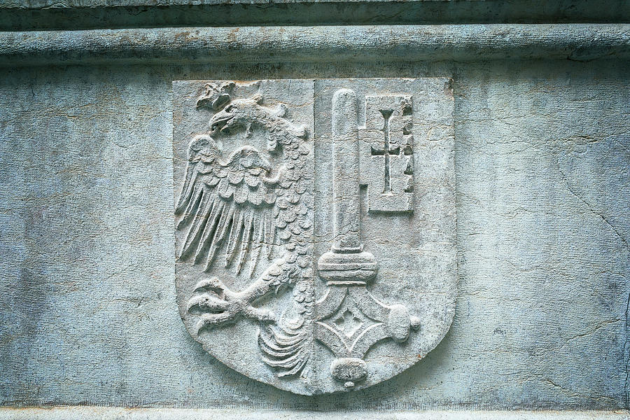 Coat of arms of Geneva, Switzerland Photograph by Benoit Bruchez