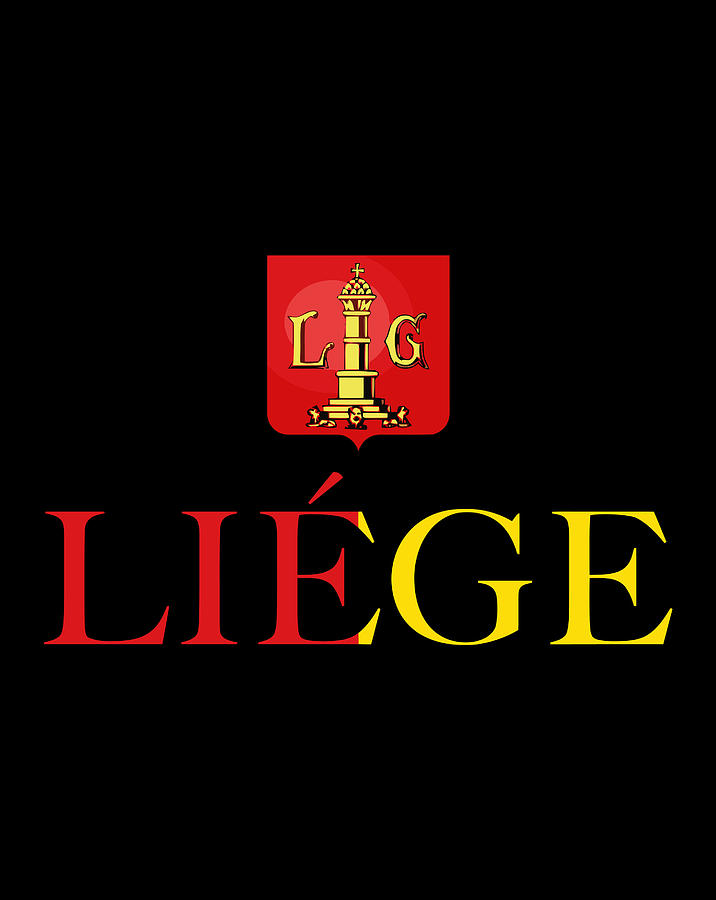 Coat Of Arms Of Lidje Walloon Souvenir Flag Of Liege Belgium Gift Items ...