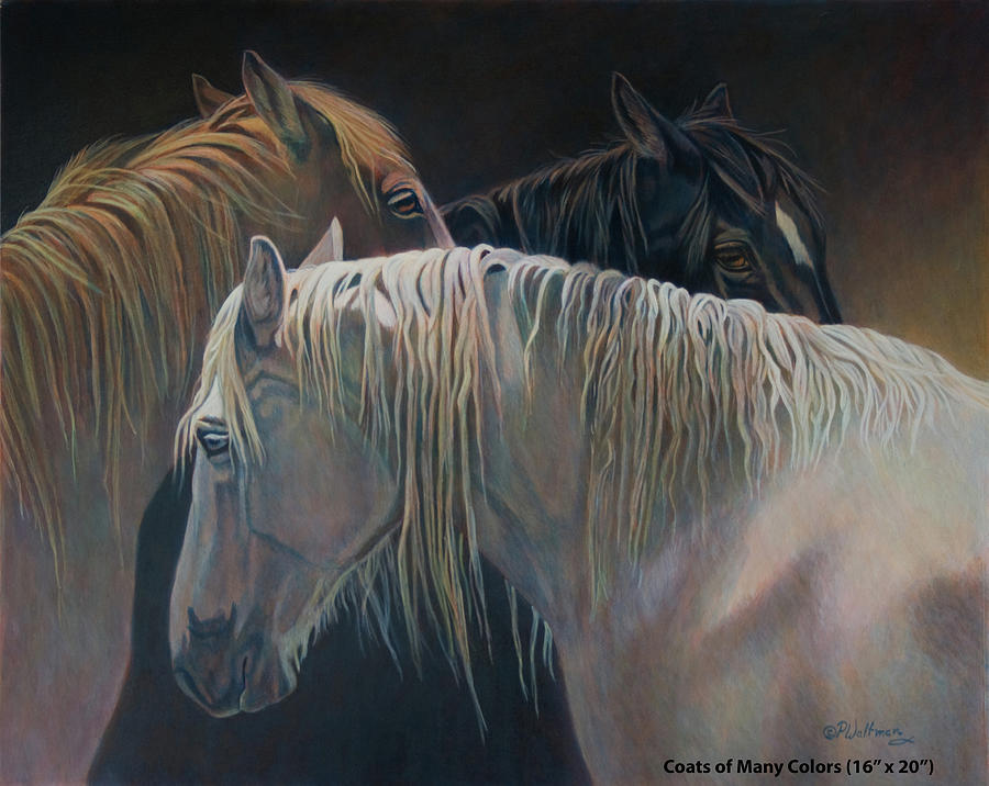 Coats of Many Colors Painting by Phyllis Waltman - Fine Art America