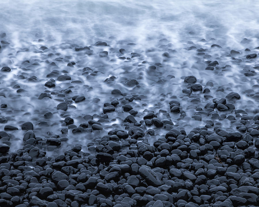 Cobble Beach Abstract Photograph by Adam Romanowicz