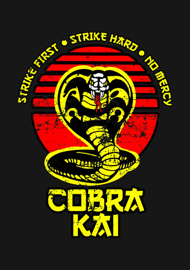 Cobra Kai 80s Digital Art by Alfred Varela | Fine Art America