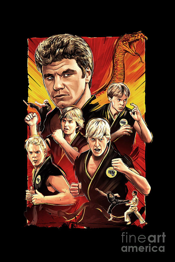 Cobra Kai Karate Digital Art by Manuel T Martinez - Fine Art America