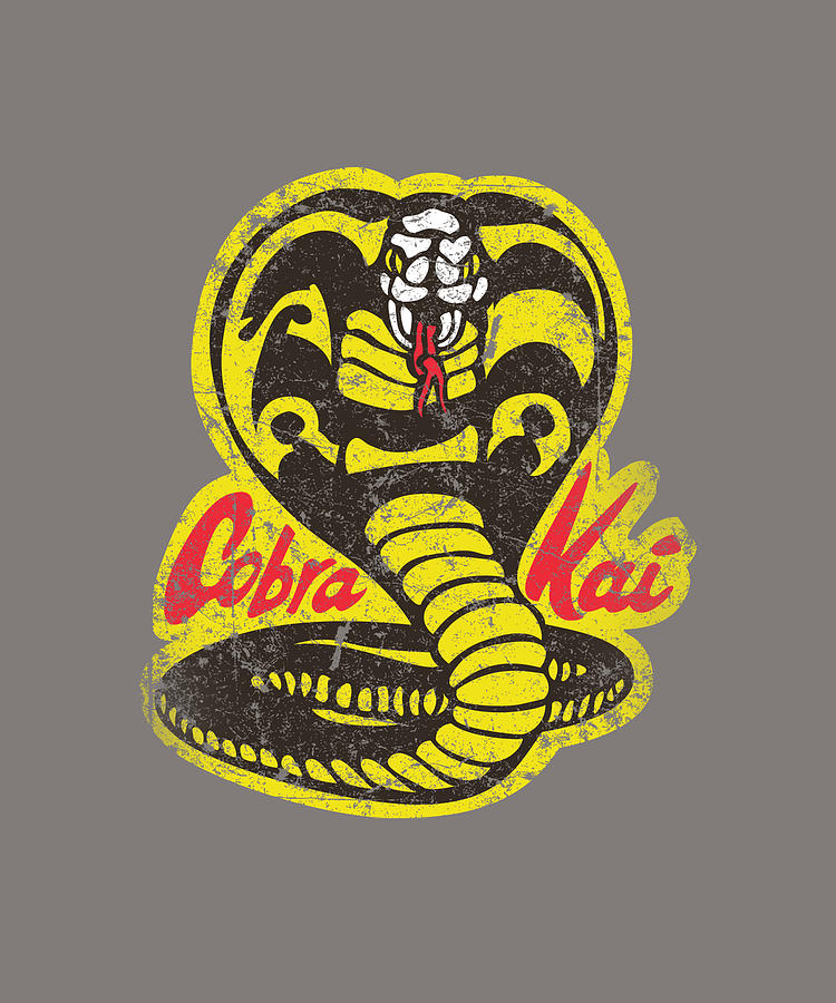 Cobra Kai Kids T gift retro blue Tapestry - Textile by Jake Brown ...