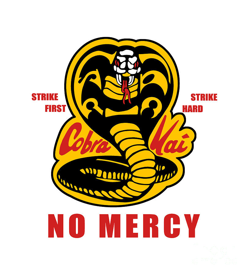 Cobra Kai No Mercy Icon Tote Bag