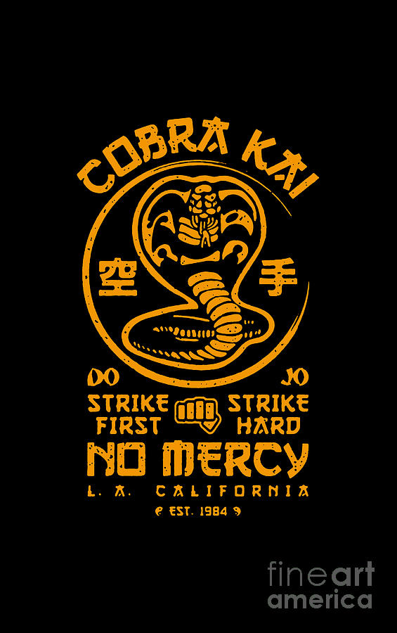Karate Digital Art - Cobra Kai by Thame Crontroi