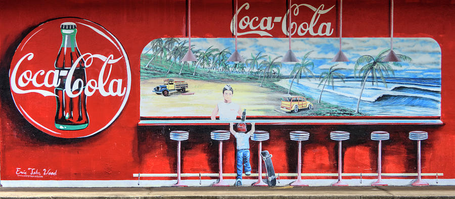 Coca-Cola Mural Photograph by Robert Harris - Fine Art America