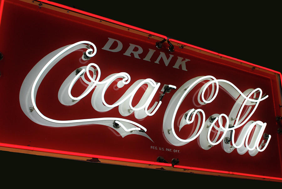 Coca Cola Neon Sign Photograph by Running Brook Galleries - Fine Art ...