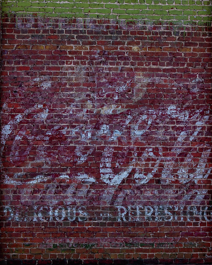 Coca-Cola wall painting 001 Photograph by Flees Photos
