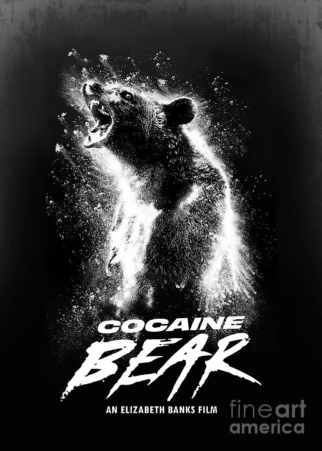 Johnny Depp Digital Art - Cocaine Bear by Bo Kev