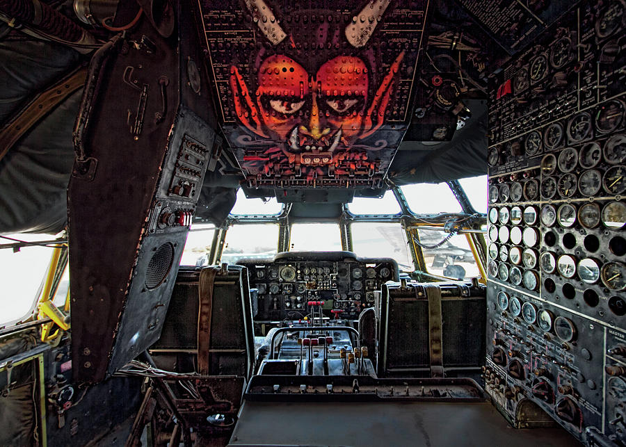 Cockpit Art Photograph by Bill Chizek