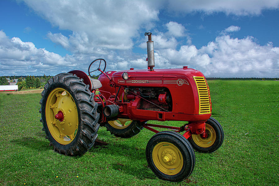 Cockshutt Model 30 Tractor Photograph by Douglas Wielfaert