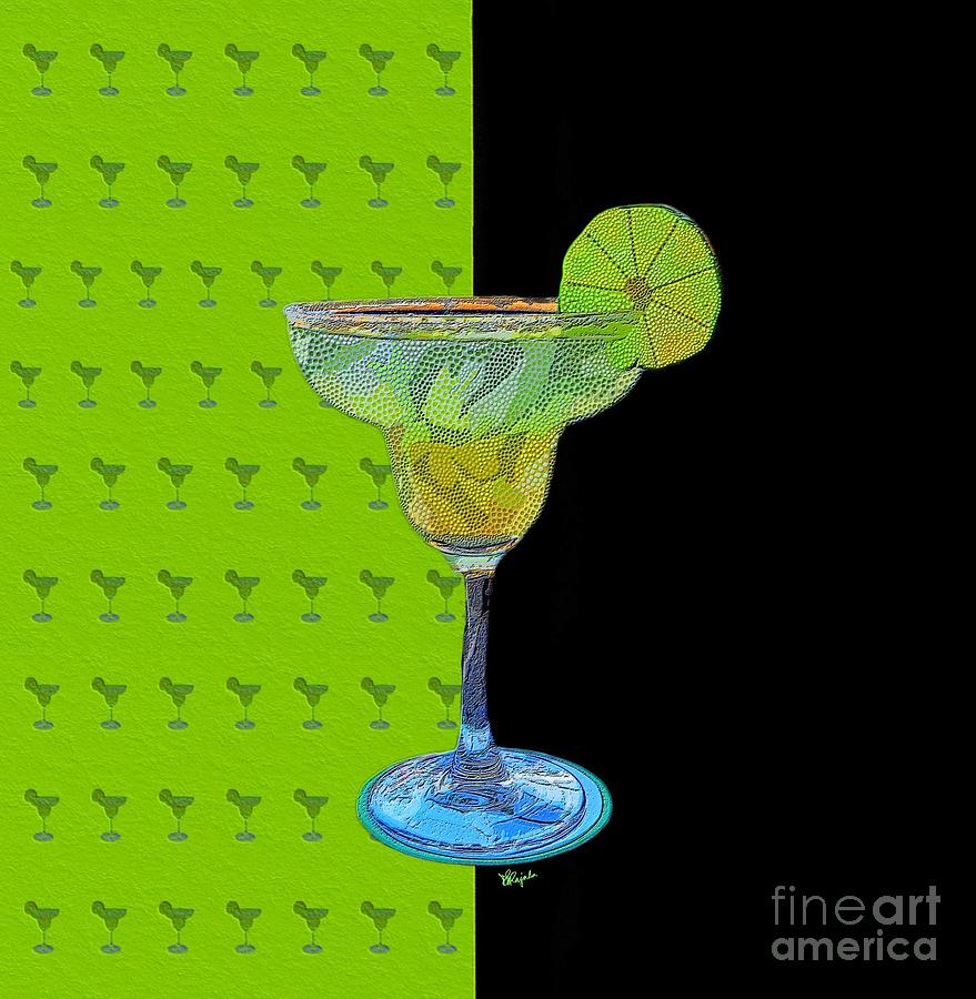 Cocktail Hour  Mixed Media by Diana Rajala