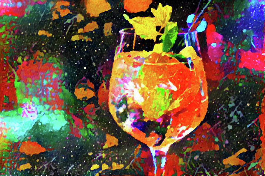 Cocktail Hour Digital Art by Susan Maxwell Schmidt