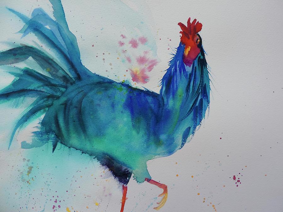 Cocky Painting by Mary Gorman