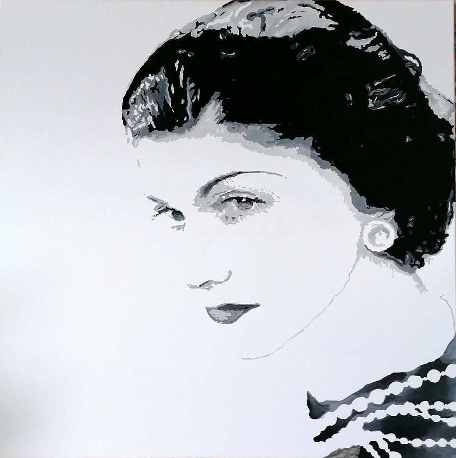 Coco Chanel Painting by Francesca Rocelli - Pixels