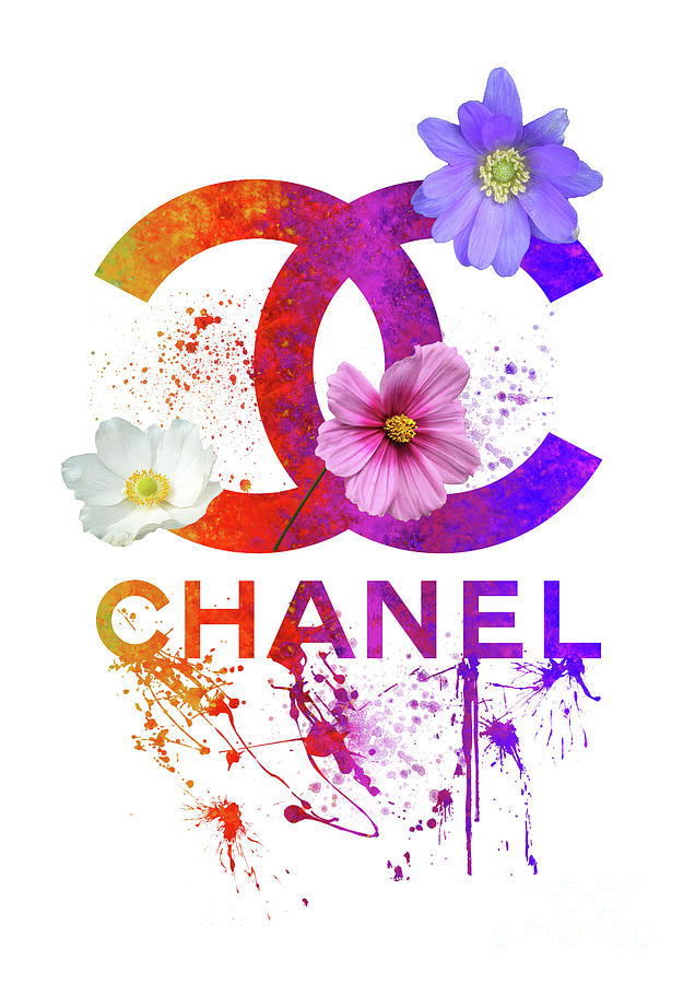 CoCo Chanel Logo - 235 Painting by Prar Kulasekara