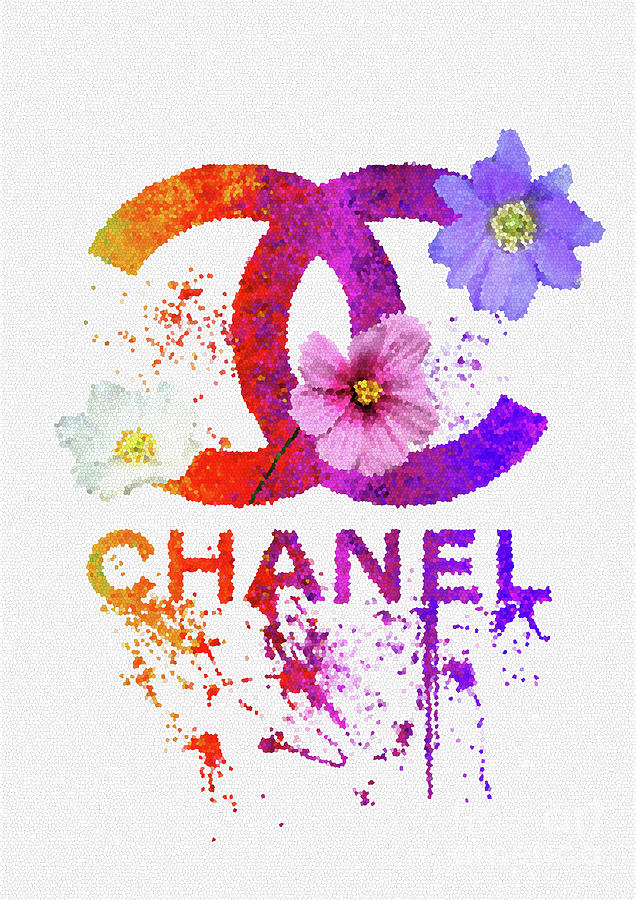 CoCo Chanel Logo - 247 Digital Art by Prar Kulasekara