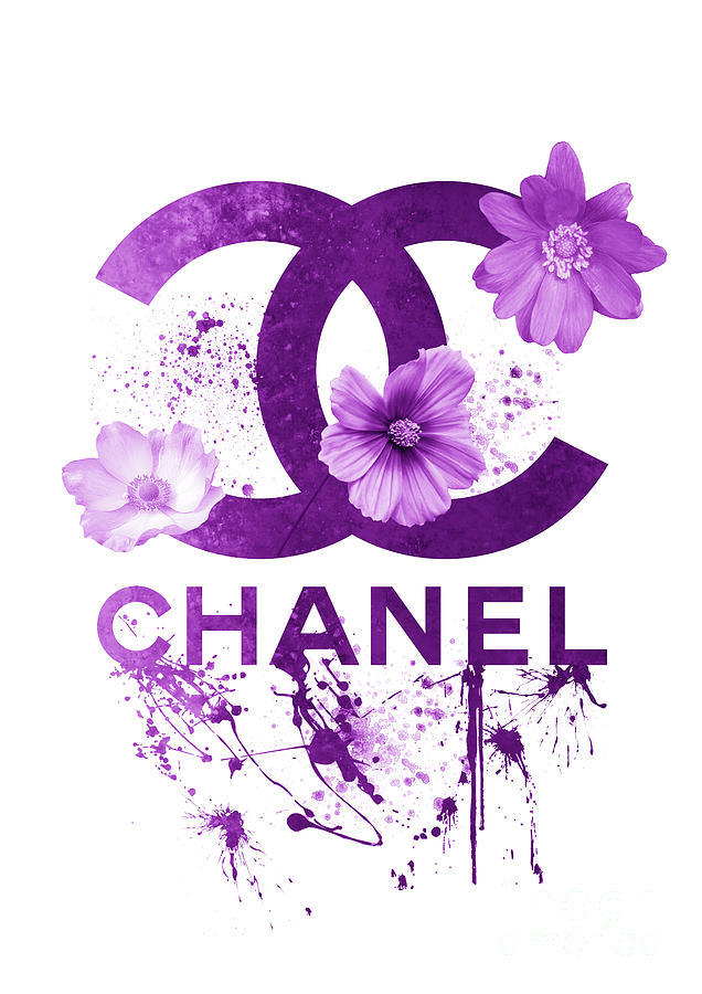 CoCo Chanel Logo - 257 Painting by Prar Kulasekara