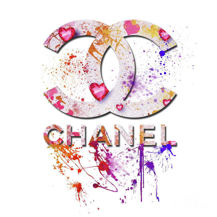 Coco Chanel Logo - 27 Digital Art by Prar K Arts
