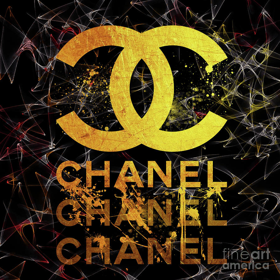 COCO Chanel Logo - 284 Digital Art by Prar Kulasekara
