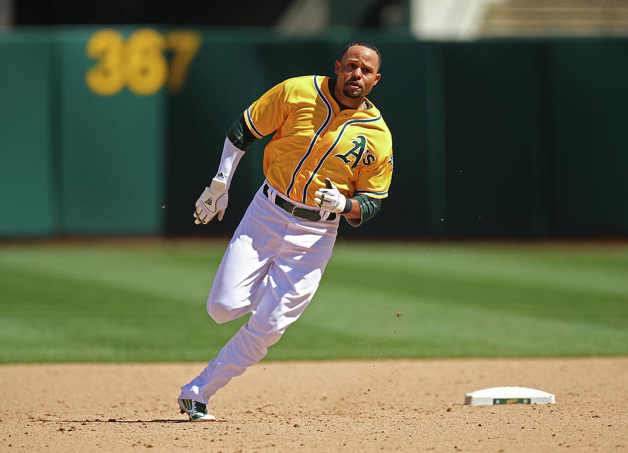 Coco Crisp Photograph by Brad Mangin Coco Crisp Photograph by Brad Mangin