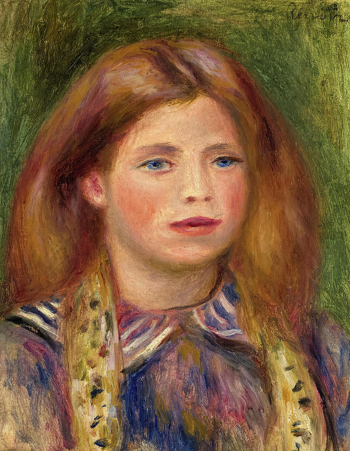 Coco, Portrait of Claude Renoir Painting by Pierre-Auguste Renoir - Pixels