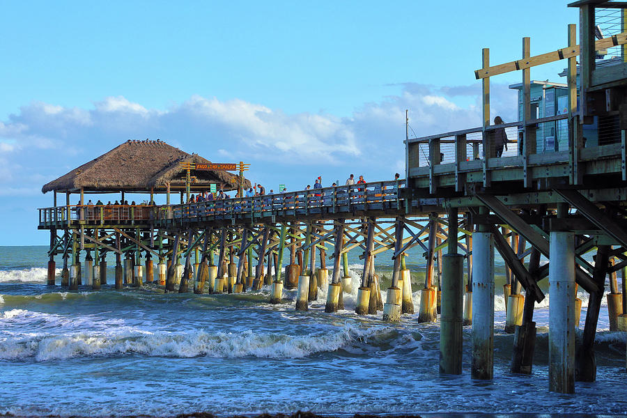 Cocoa Beach Pier Photograph by Mitch Cat