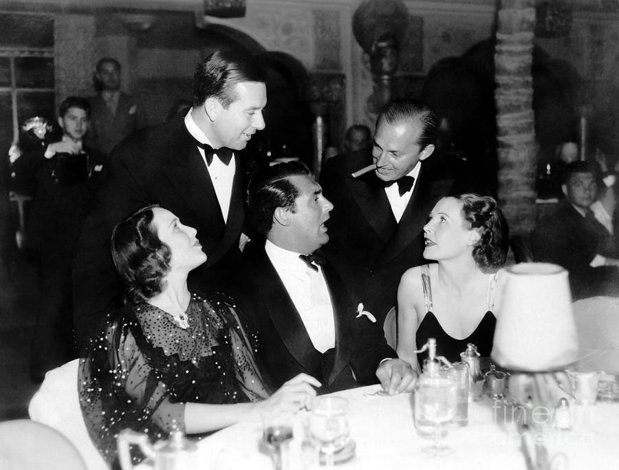 Cocoanut Grove Ambassador Hotel Cary Grant Photograph by Sad Hill - Bizarre Los Angeles Archive