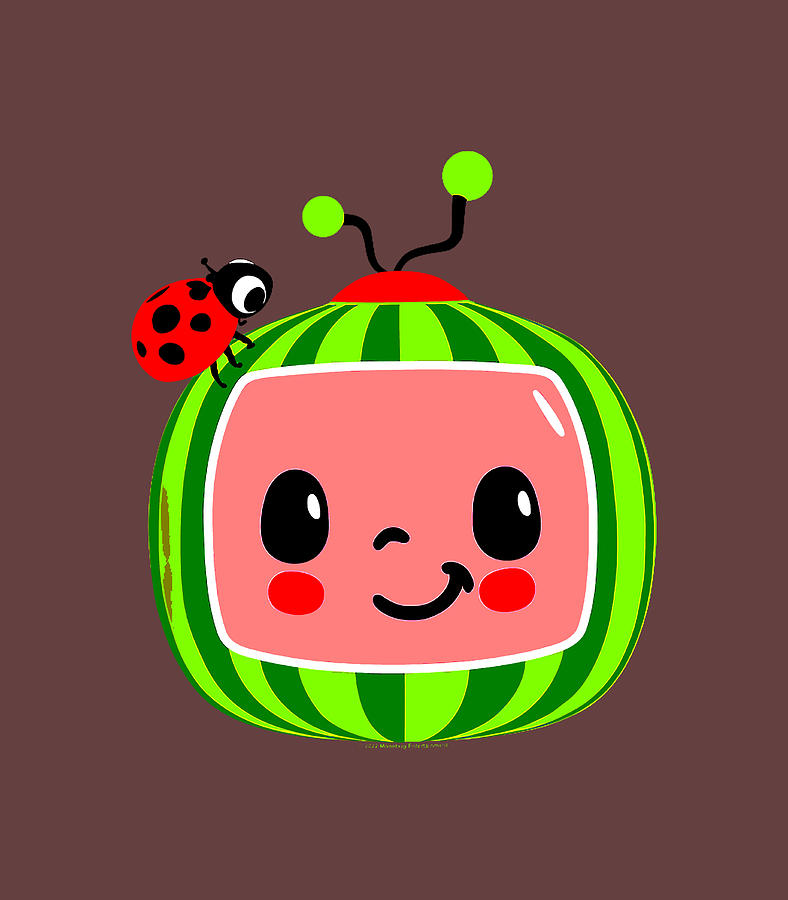 Cocomelon Classic Smiling Centered Ladybug Digital Art by Shaya Austen ...