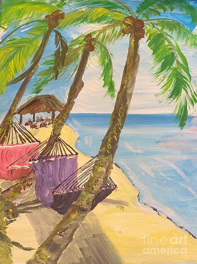 Coconut Homechurch Painting by Amanda Dinan