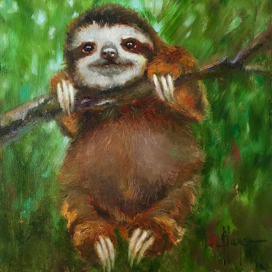 Wildlife Painting - Coconut by Jeannina Blanco