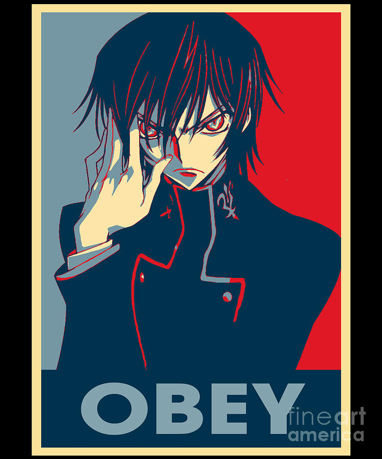 Code Geass Lelouch Name Anime Tapestry by Anime Art - Fine Art America