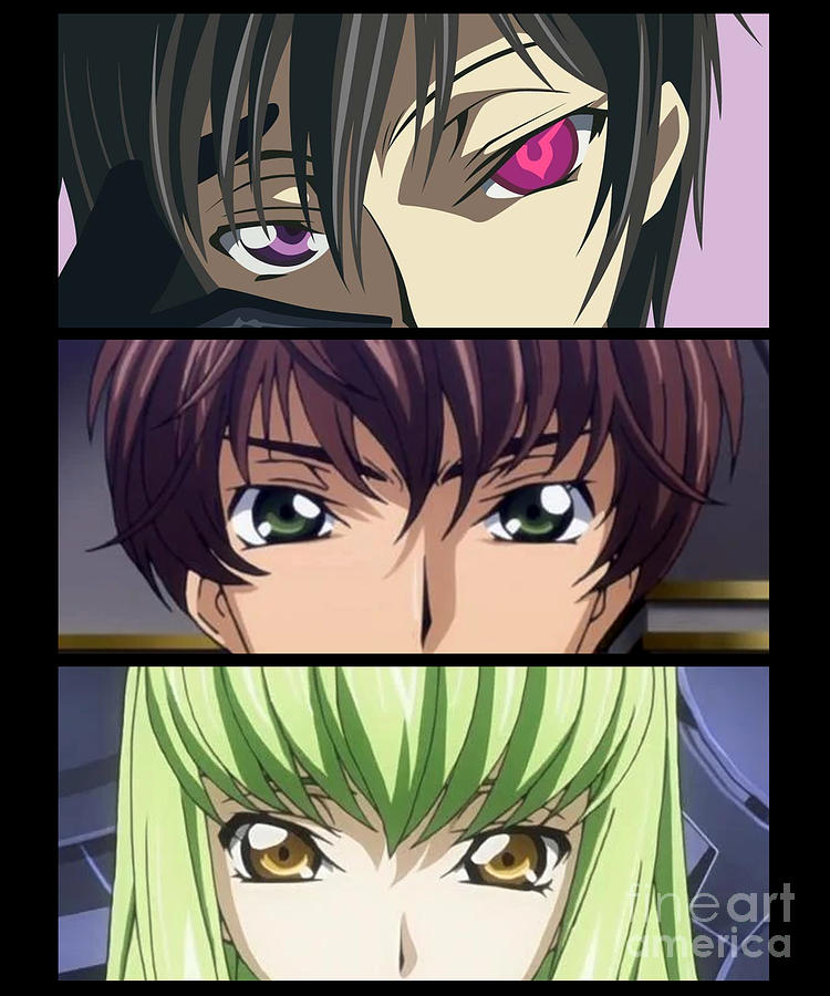 Code Geassn Anime Eyes Art Characters Drawing by Anime Art - Pixels