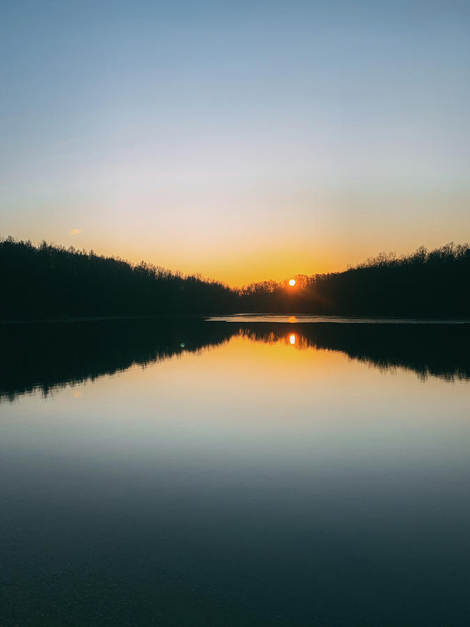 Codorus Winter Sunset Photograph by Jon Bilous - Fine Art America