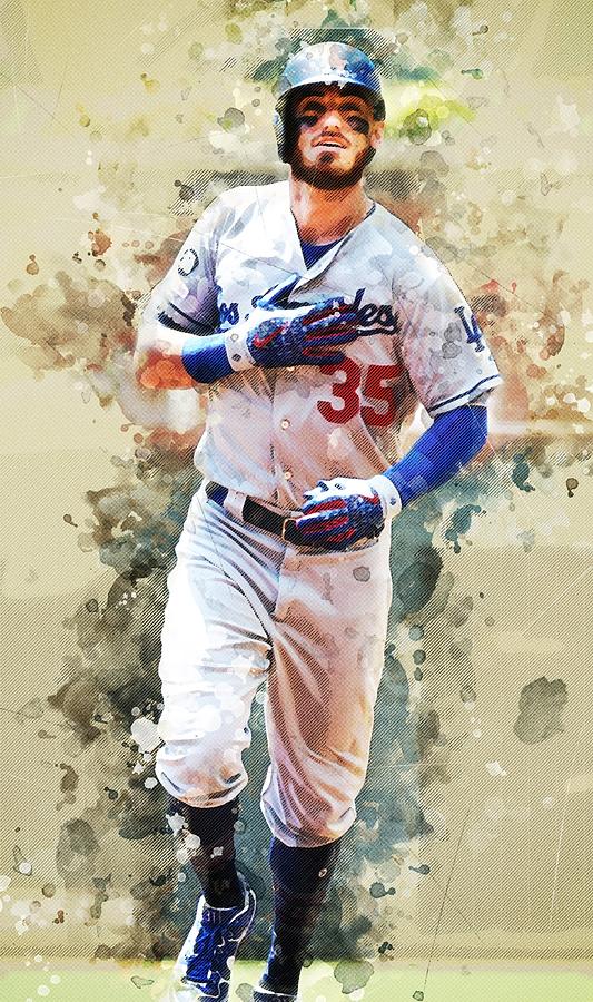 Cody Bellinger Digital Art by Agostino Miller | Fine Art America