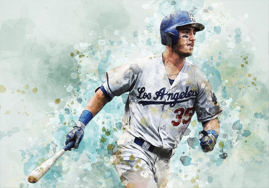 Cody Bellinger Digital Art by Alexander Anderson - Fine Art America