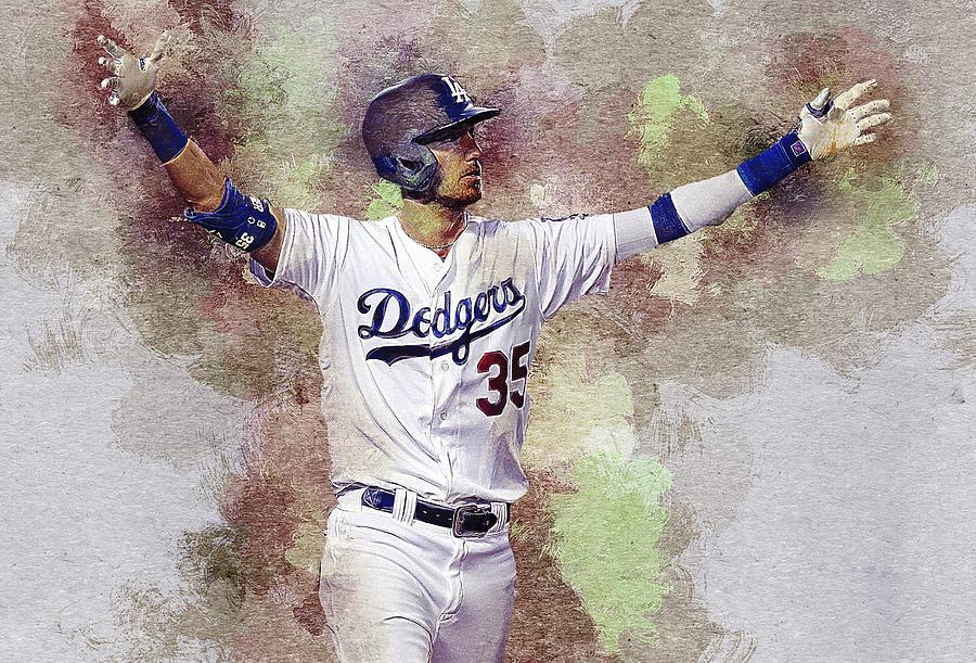 Cody Bellinger Digital Art by Facino Martin - Fine Art America