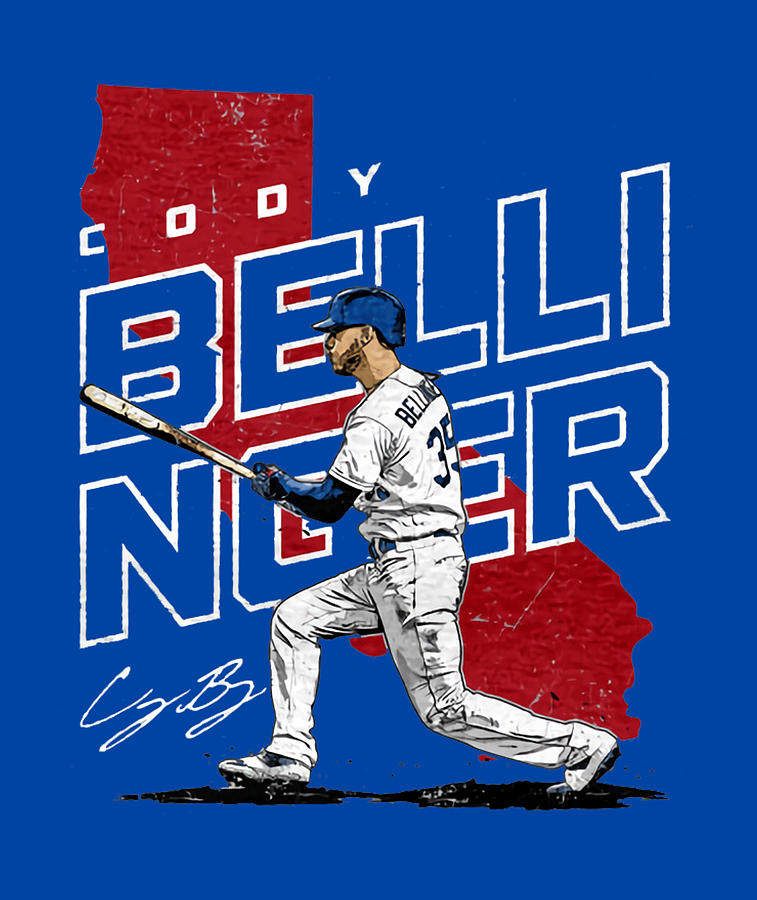 Cody Bellinger Player Map Digital Art by Kelvin Kent - Fine Art America