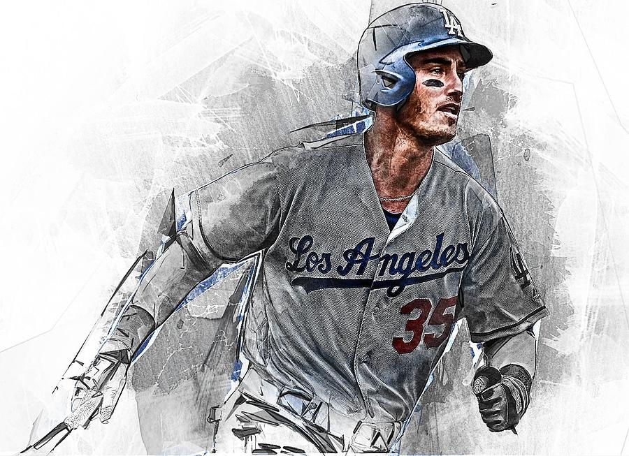 Tops, Dodgers Cody Bellinger Signature Shirt