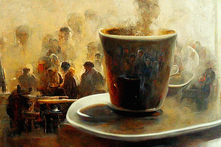 Coffee #42 Digital Art by Craig Boehman
