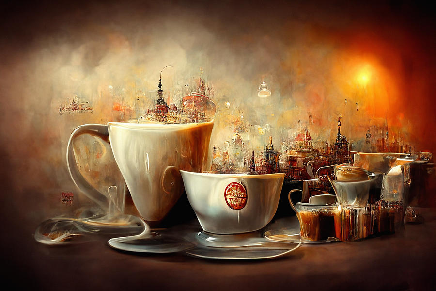 Coffee #48 Digital Art by Craig Boehman